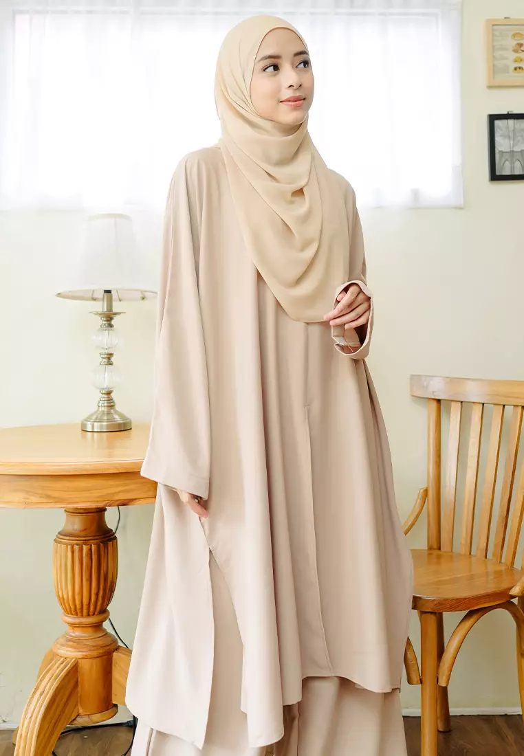 Hanifa Tunik Set Beige