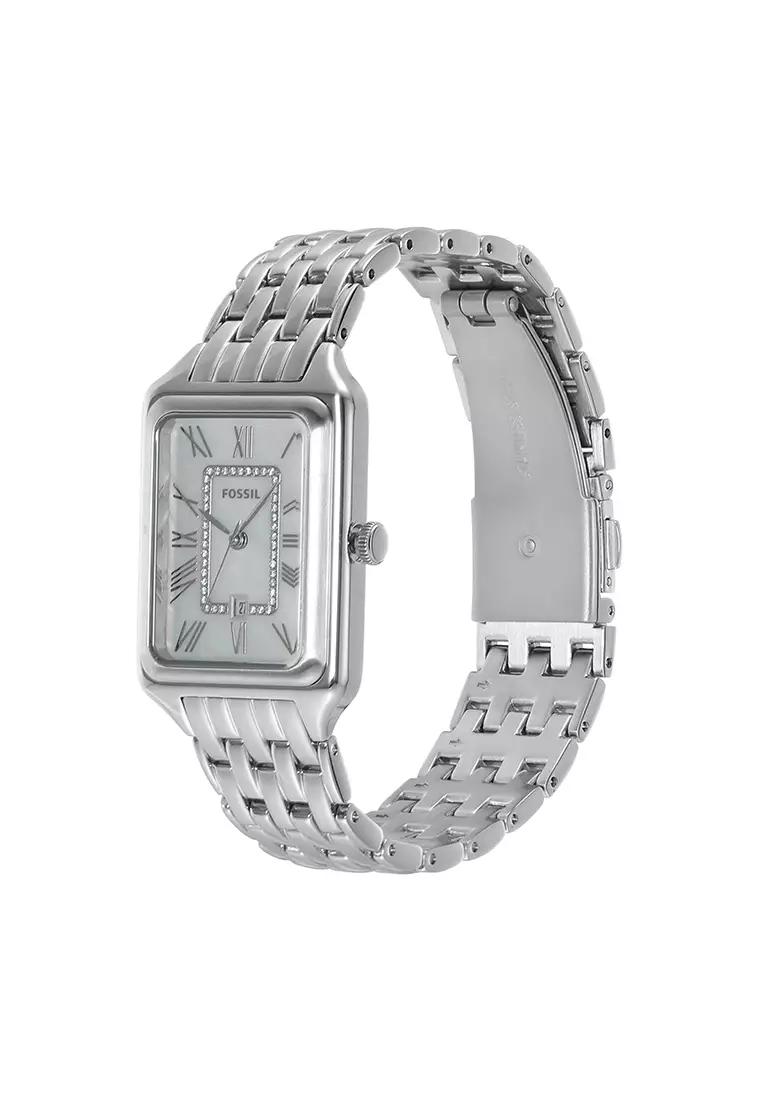 Raquel Silver Stainless Steel Watch ES5306