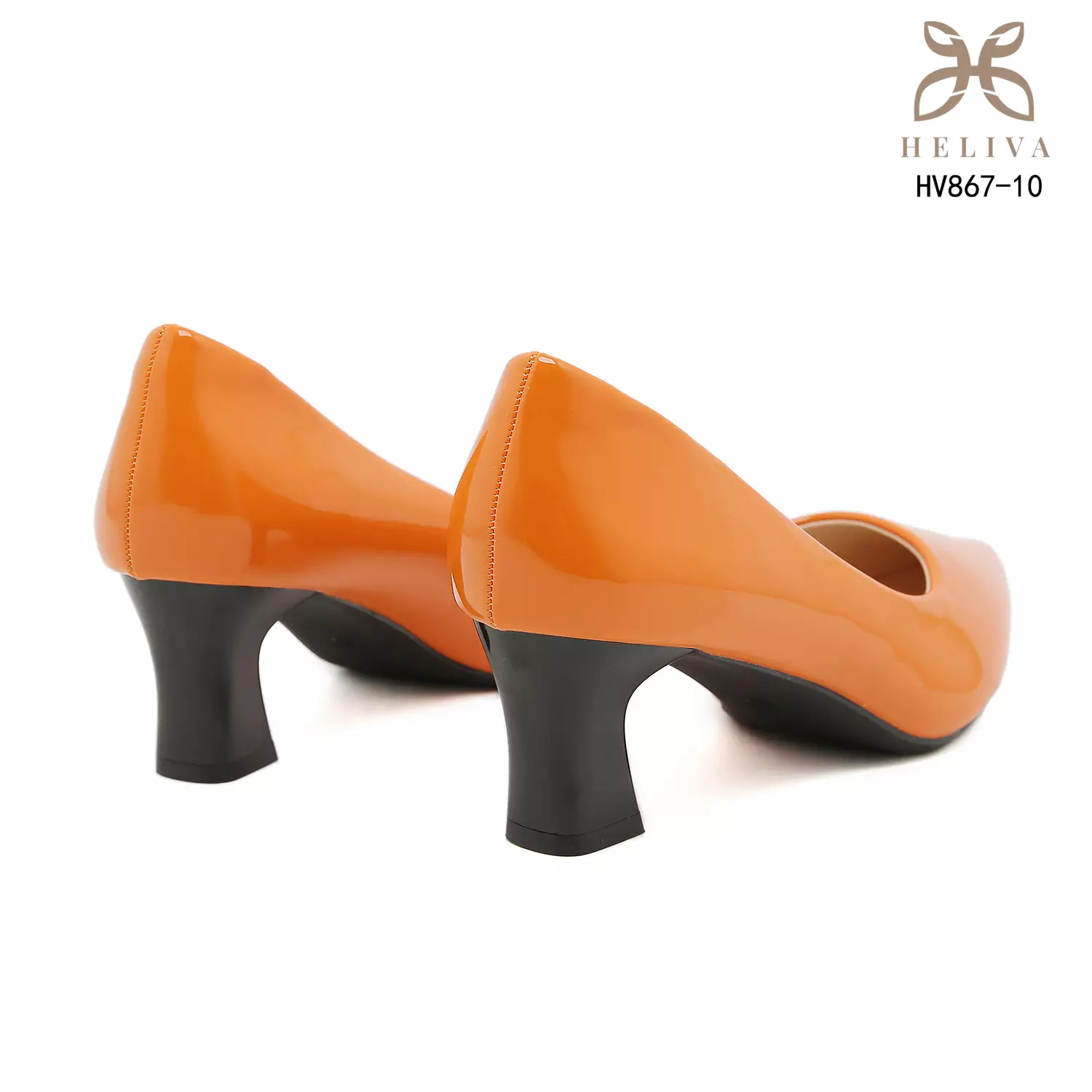 Heliva Livanna Classic Pointed Toe Glossy Heels 5.5cm Sole HV867-10