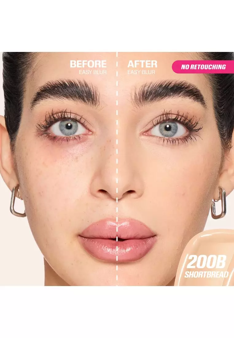 Huda Beauty Easy Blur Foundation Shortbread 200B