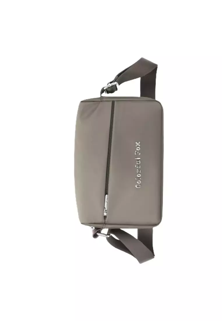 Tas Selempang Wanita Sling Bag Wanita Shoulder Bag Wanita ORIGINAL - Brown Metal