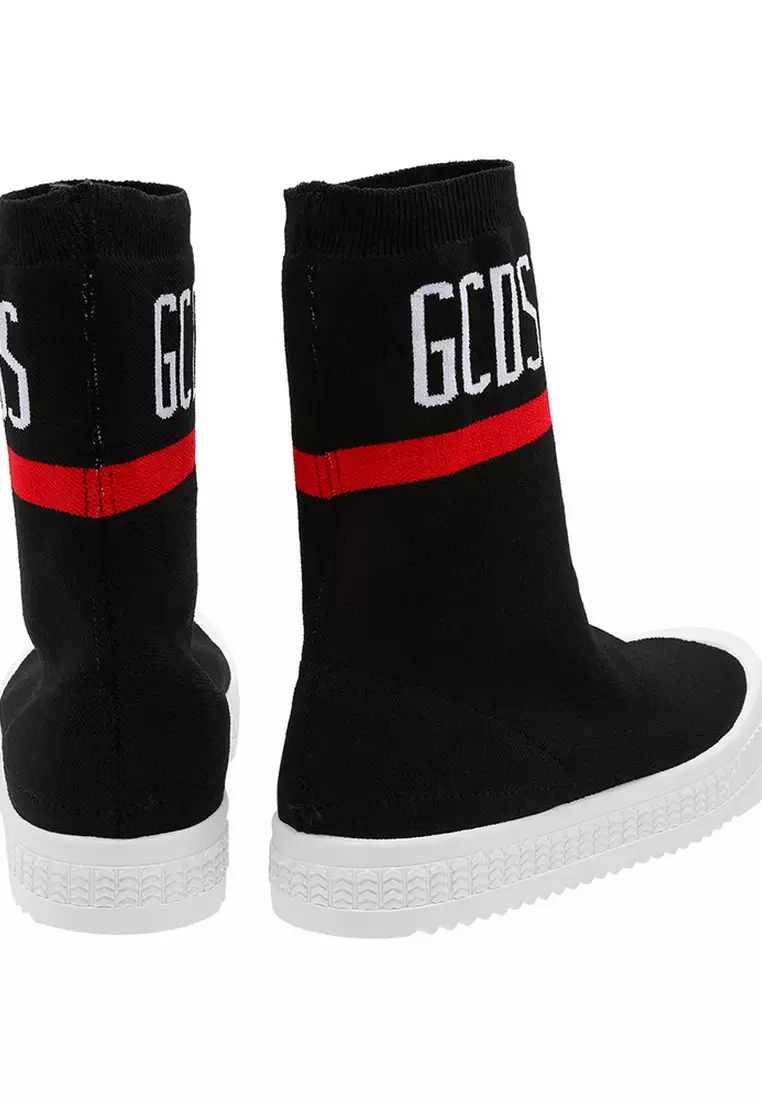 High Top Men's Sneakers in Black