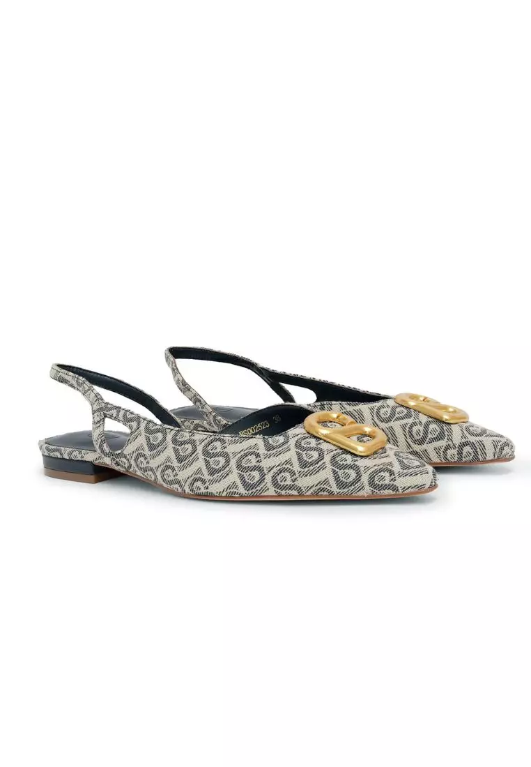 Bimu Slingback Shoes - Dawn