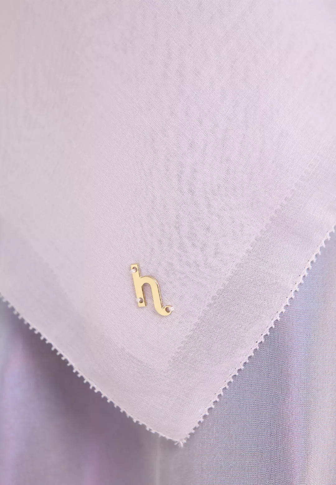 HijabChic Zelda Lilac Scarf - Kerudung Paris Premium Polos Segi Empat Tegak Eyelash Emblem
