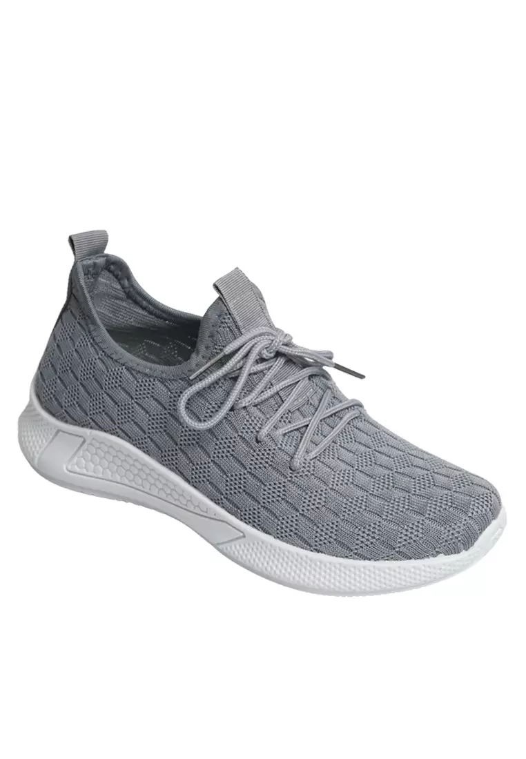 Dr. Kevin Sepatu Olahraga Sport Wanita Sneakers Flyknit Tali 589-063