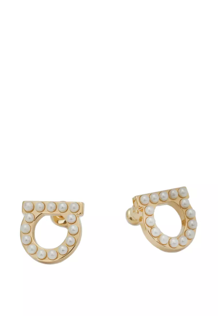 Brass Stud Earrings