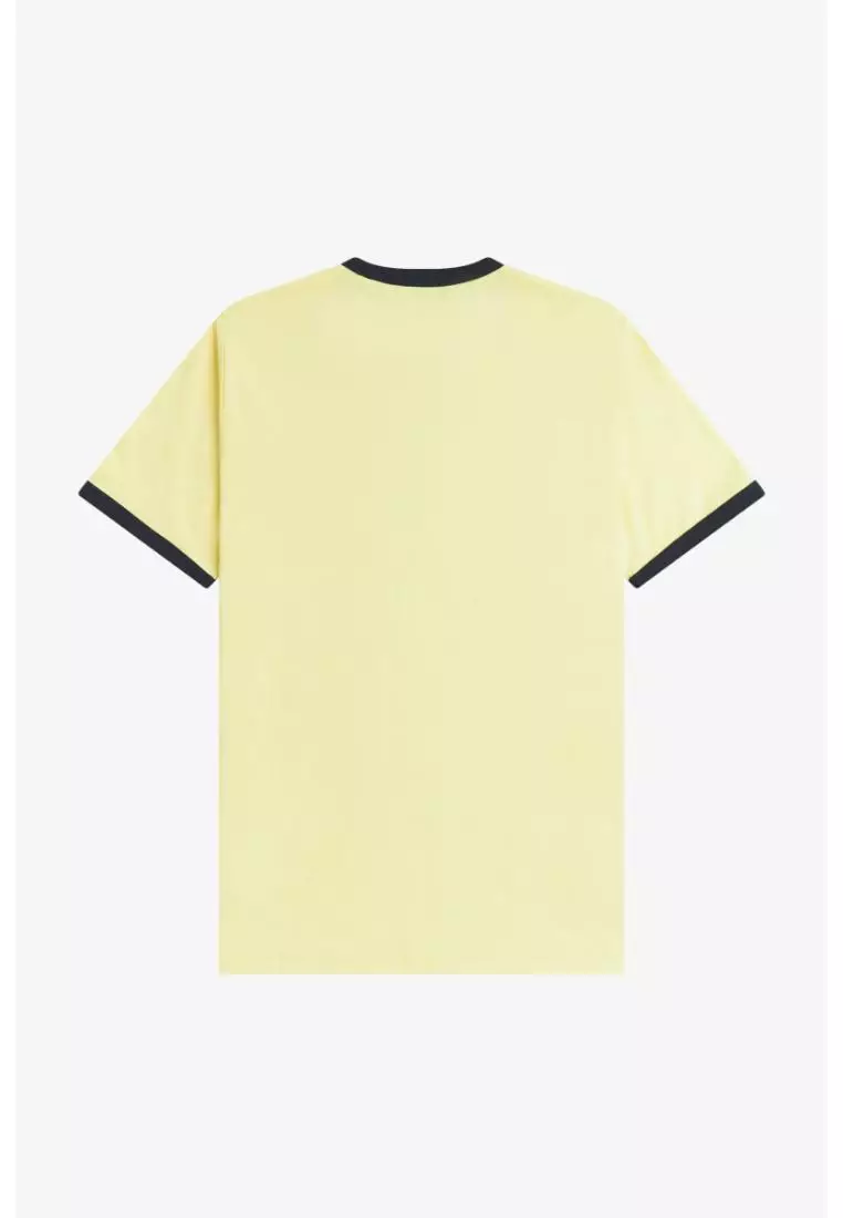 Fred Perry M3519 Ringer T-Shirt (Champion's Gold / Navy)