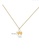 ZITIQUE gold Women's Simple Bowknot Necklace - Gold D75A9AC7B1927FGS_5