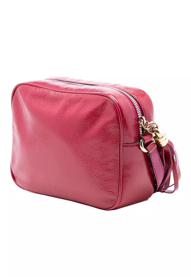 Pre-Loved Gucci Patent Soho Disco Crossbody