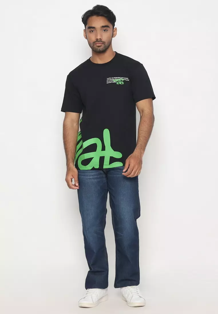 NX T-Shirt Cotton Combed Tebal Pria 207370401