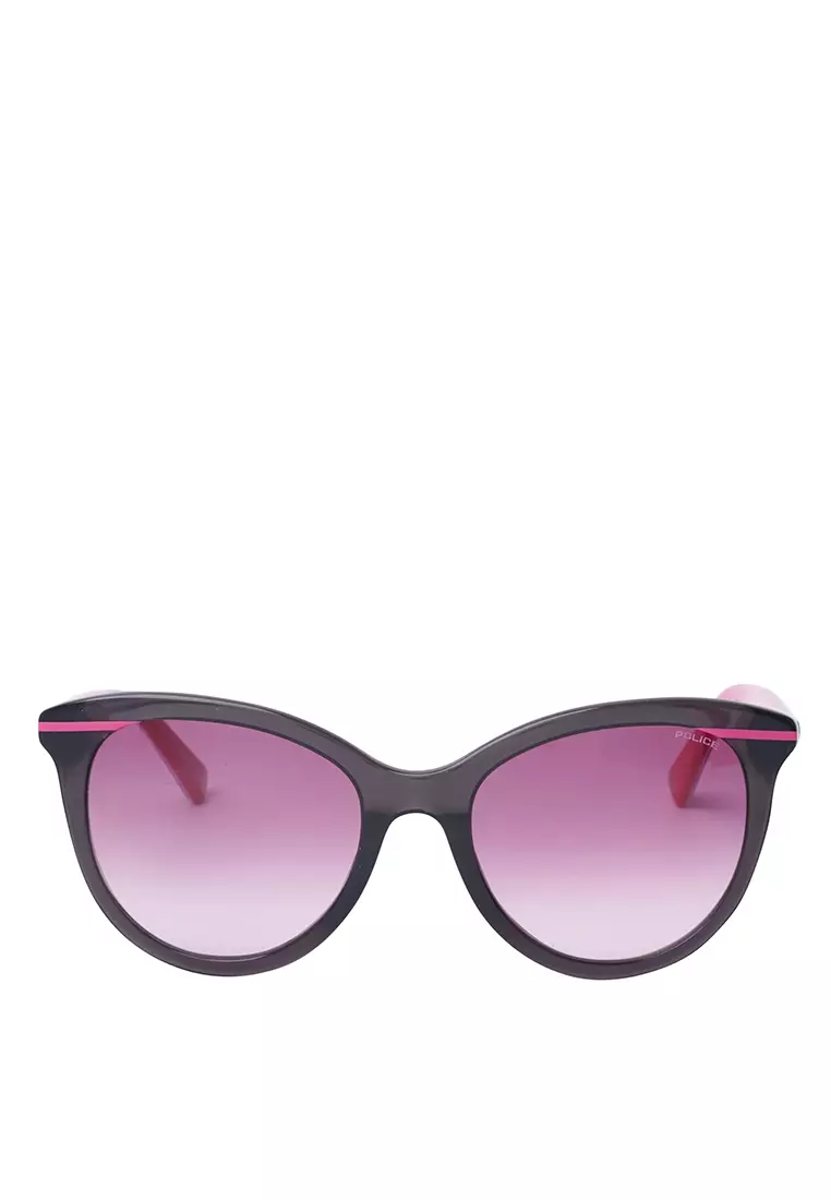 Round Shape Sunglasses- Black Pink