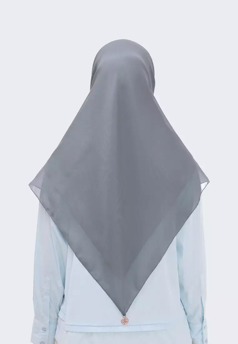 Ria Miranda Greyish Blue Rarina Scarf