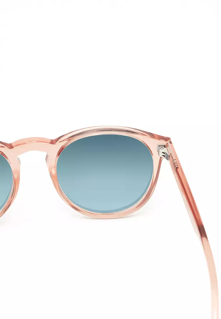 Bel Air - Pink Champagne Blue Sunglasses for Men and Women, Unisex. Official Product designed in Spain
