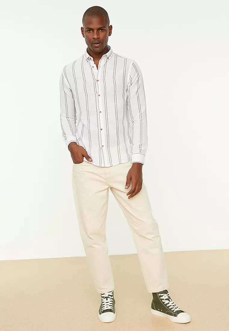 Slim Fit Striped Shirt