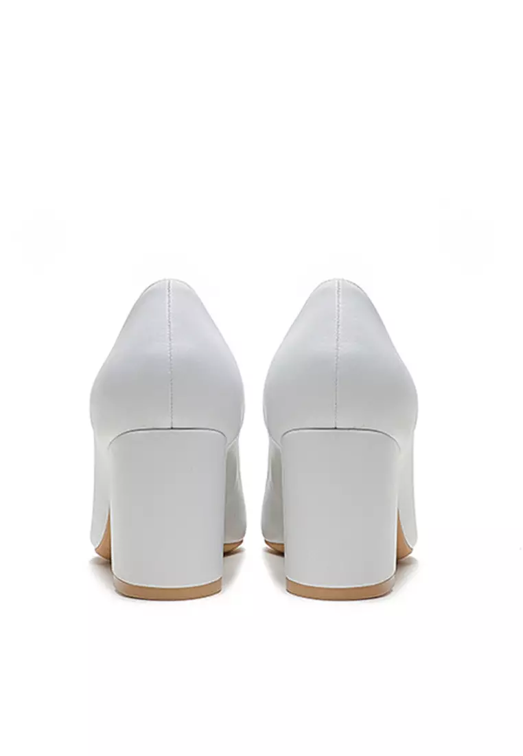 6CM Uniform Pointed High Heel Shoes HZL261