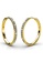 Krystal Couture gold KRYSTAL COUTURE Encrusted Hoop Earrings Embellished with Swarovski crystals 8ADF5AC08D88F2GS_2