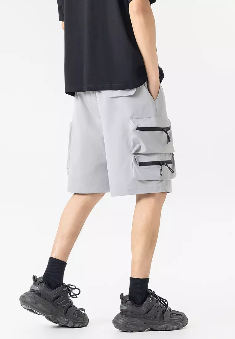 Buy Twenty Eight Shoes Multi-Pocket Functional Cargo Shorts GJL