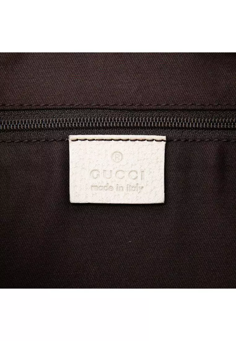 Pre-Loved Gucci Gg Canvas Abbey D Ring Crossbody