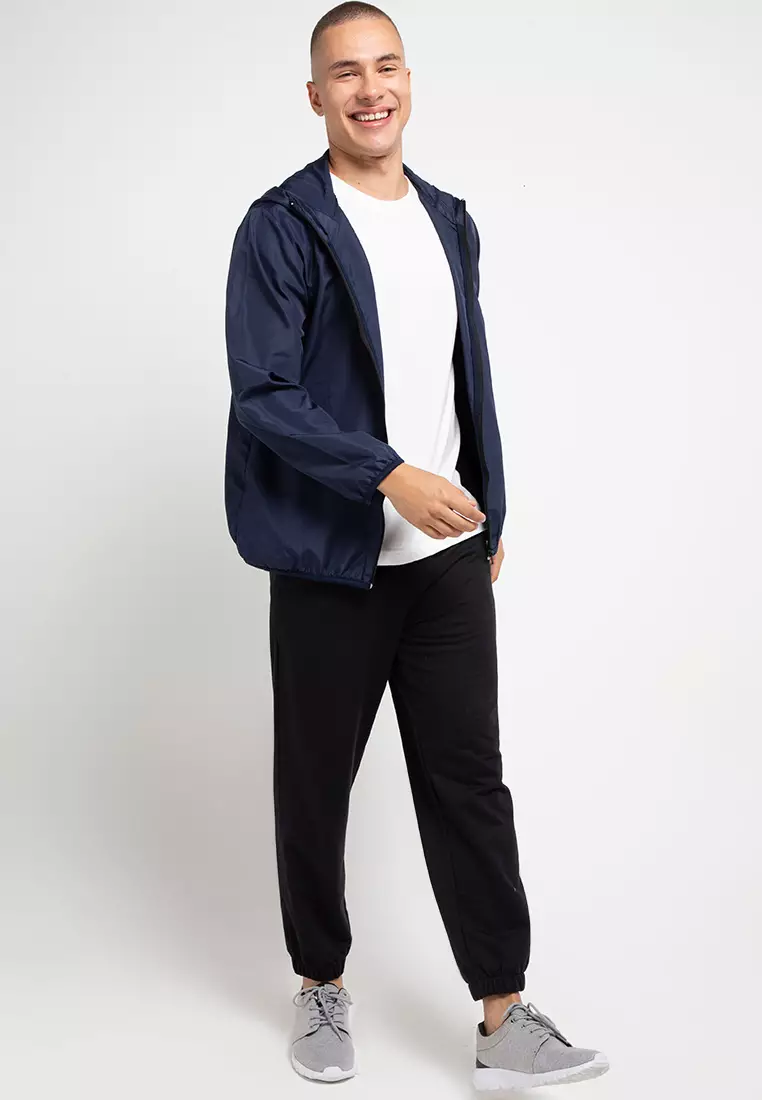 Jacket Hoodie Parasut Lengan Panjang