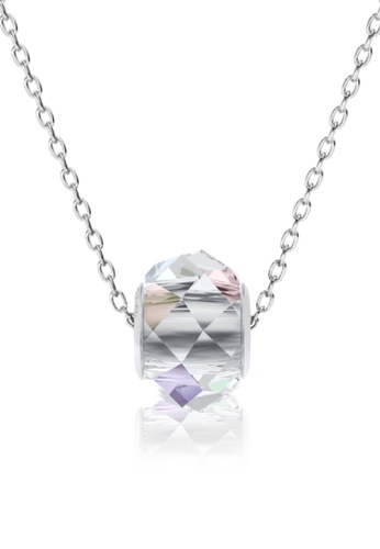 Her Jewellery multi BeCharmed Briolette Bead Pendant (Aurore Boreale) - Made with premium grade crystals from Austria 3F080AC382C9A7GS_1