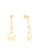 HABIB gold HABIB Oro Italia Annalise Gold Earring, 916 Gold 2390FAC2D5B250GS_2
