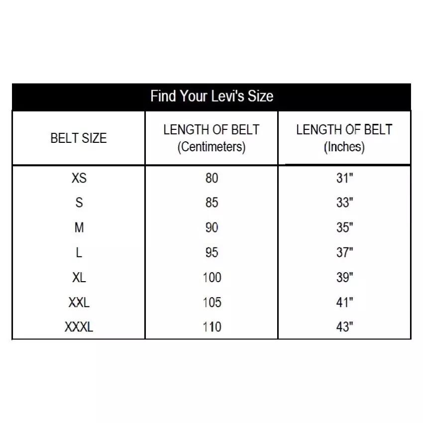 Buy Levi's Levi's Allover Belt Men 38019-0350 Online | ZALORA Malaysia