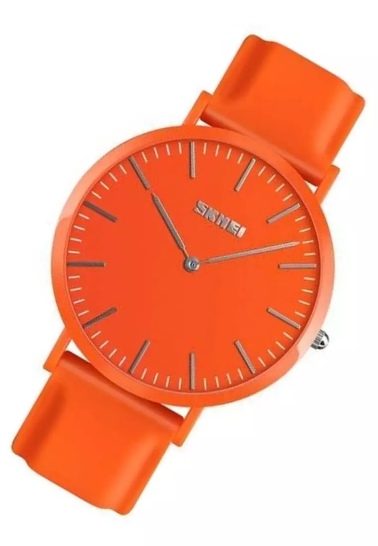 Jam Tangan Analog Pria Couple Waterproof 30m Strap Tali Material Silikon LS50 Big ORIGINAL