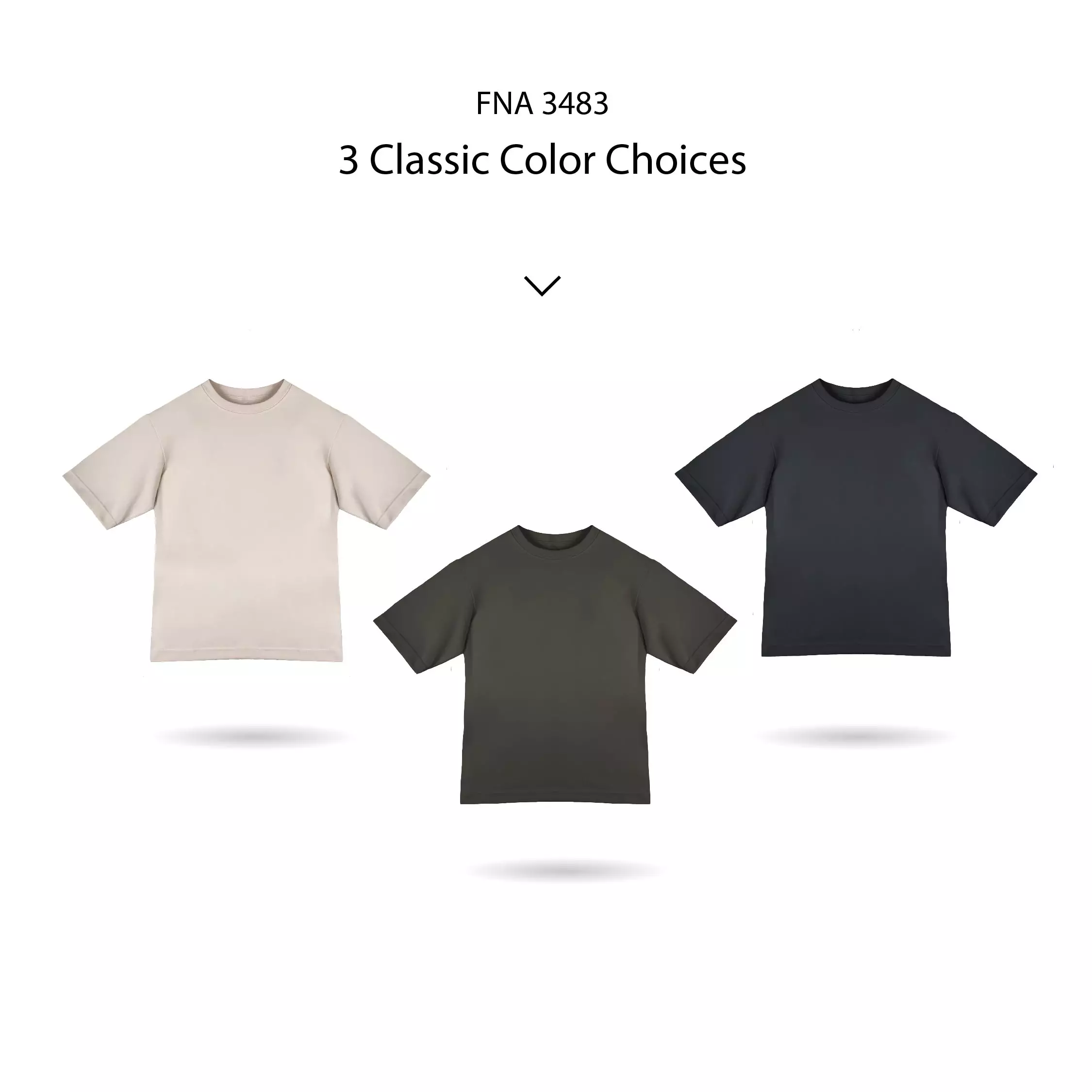 FN Oversized T-Shirt 1 pcs FNA 3483 - Olive