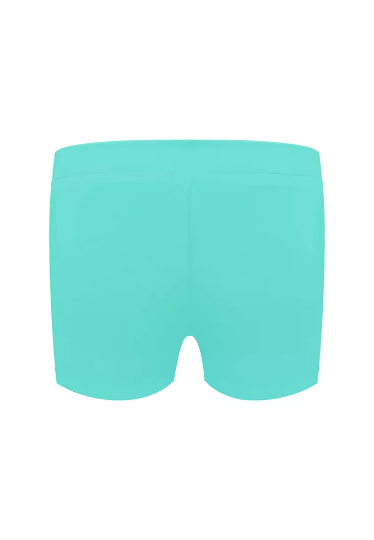 Top and Boyleg Set With Self Tie Back Closure Swim