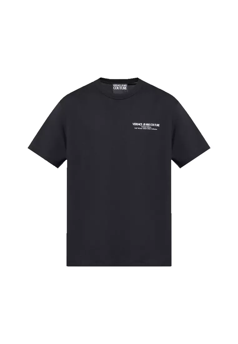 Buy Versace Men's T-shirt In Black 79GAHE10 CJ00E 2026 Online | ZALORA