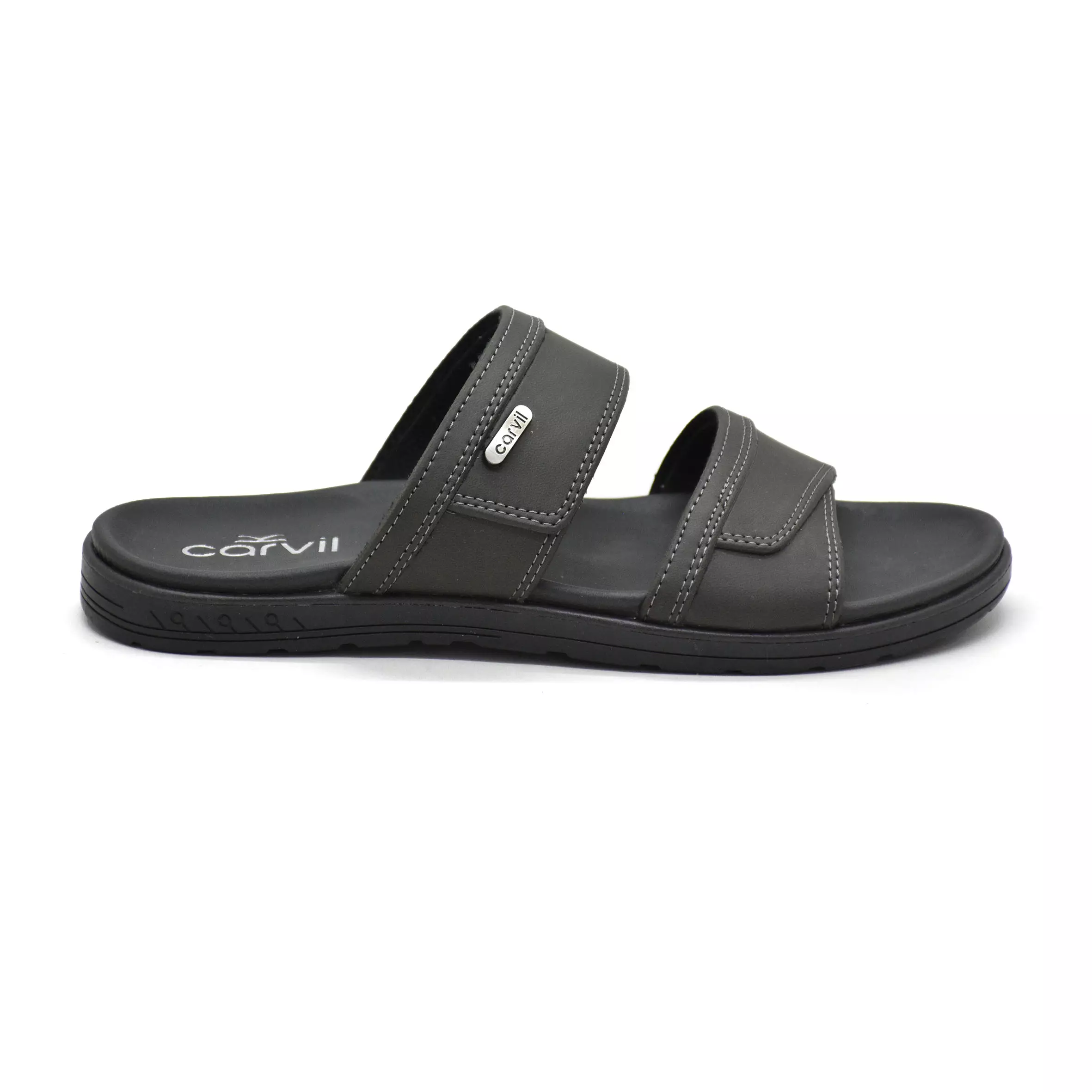 Carvil Sandal Pria Wigan-02 M Black