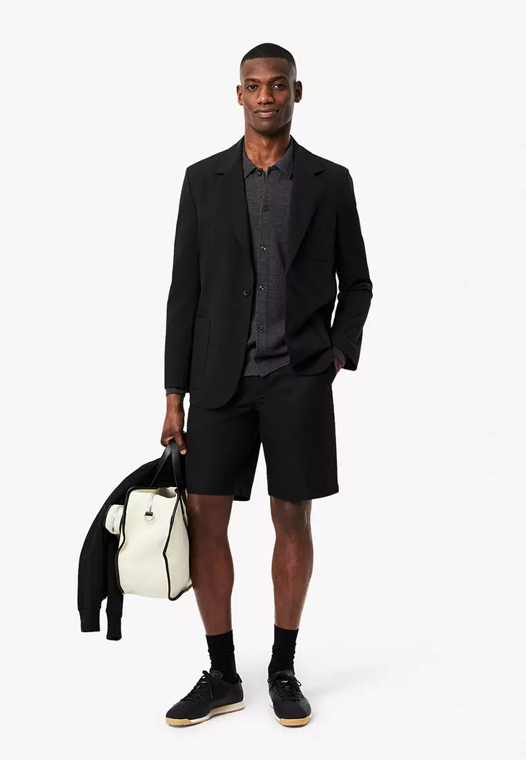 Regular Fit Gabardine Chino Bermuda Shorts