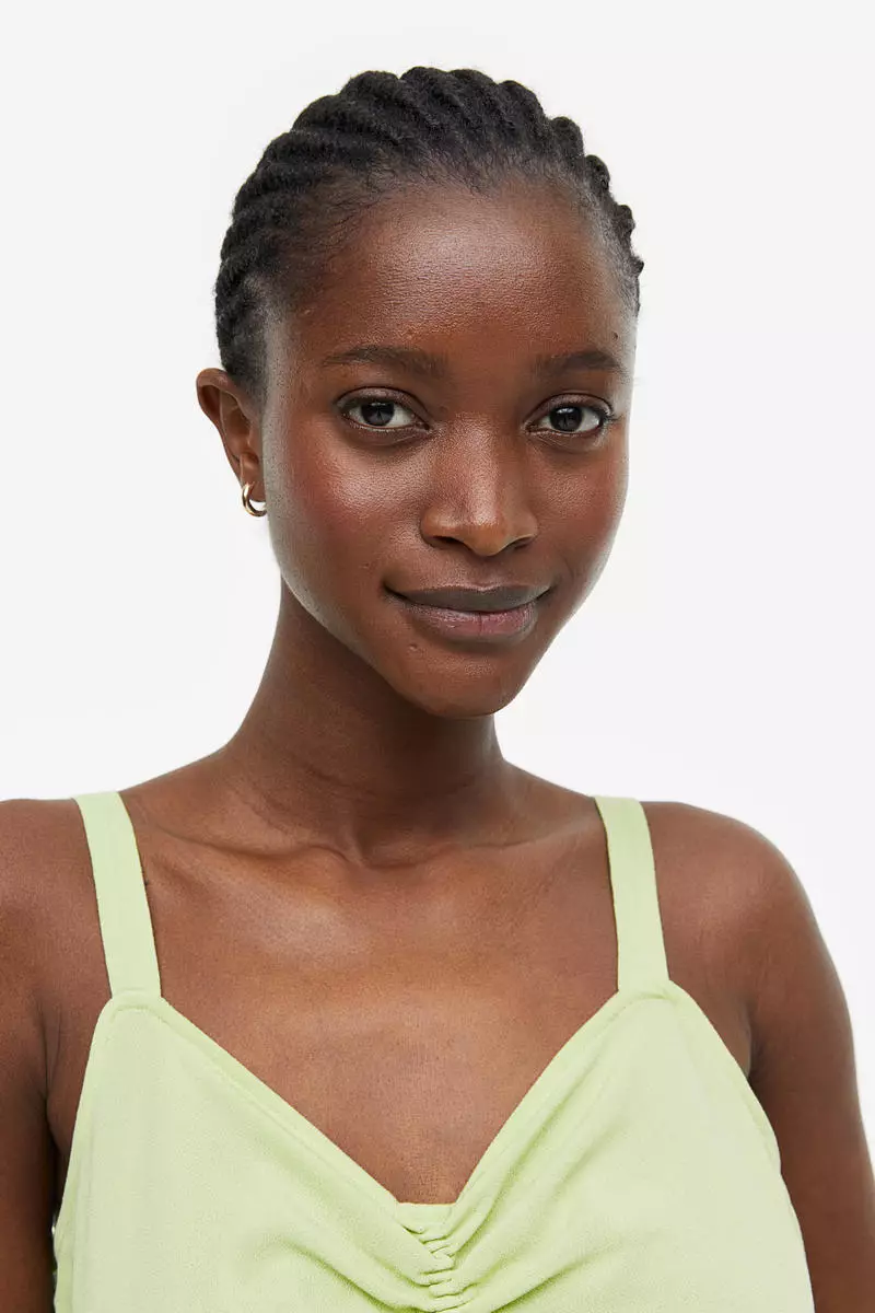 MAMA Tie-detail dress