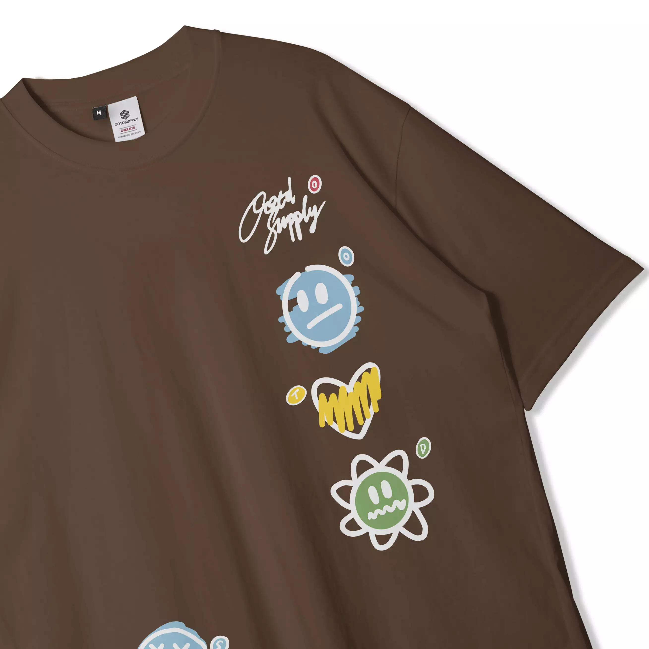 OOTDSUPPLY Oversized Tshirt Unmood I Oversize Pria & Wanita