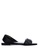 Janylin black One-Band Flat Sandals E448DSHAAE4518GS_1