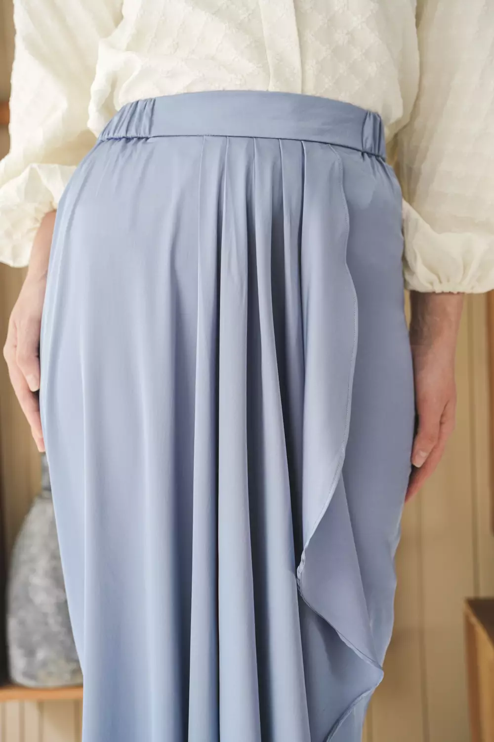 Klamby - Shala Skirt Silk Blue