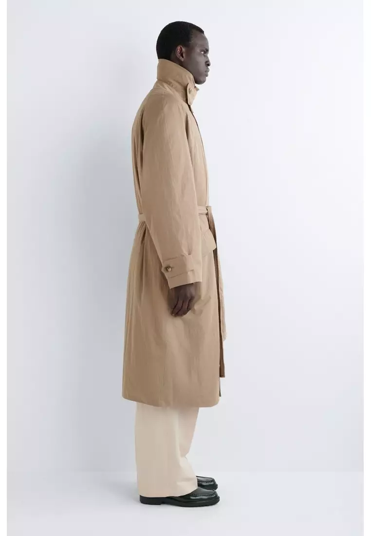 RUBBED-LEATHER LOAFERS