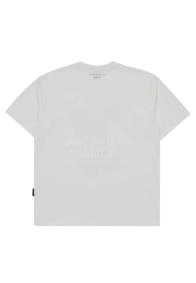 ADLV Cream Fuzzy Rabbit T-Shirt