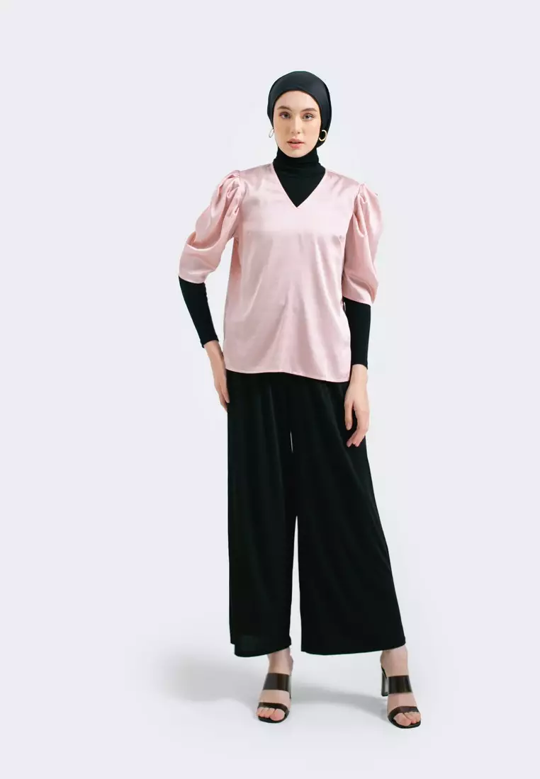 Kemeja Lengan Balon Wanita 071222