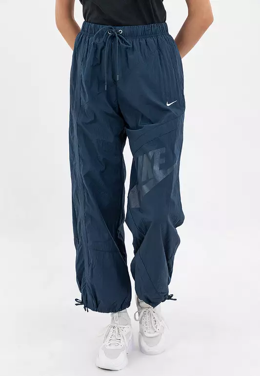 Sportswear Women's Mid-Rise Loose Woven Open-Hem Pants