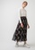 Touche Prive black Elastic Waisted Chiffon Skirt BA2C0AA1D75564GS_3