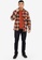 Ben Sherman orange Check Chore Jacket Shirt 7E13DAA9754D6CGS_3