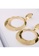 A-Excellence gold Open Golden Hoop Earrings AC4CEAC6AD4EBAGS_4