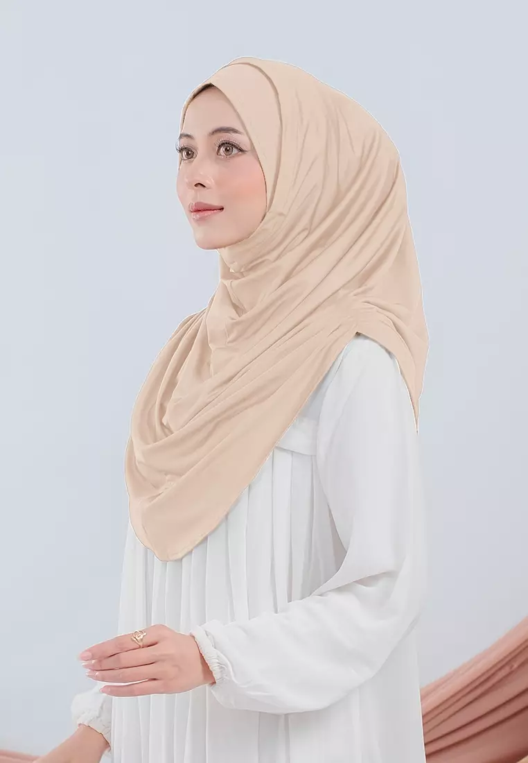 HIJAB INSTAN VALEEQA - CARAMEL