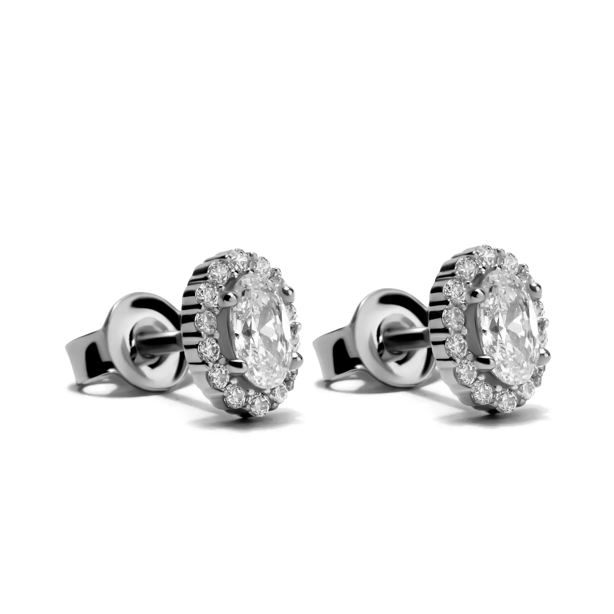 Anting Stud Emas 7K - Maza Gold Earring - Glacia Collection - Juene Jewelry