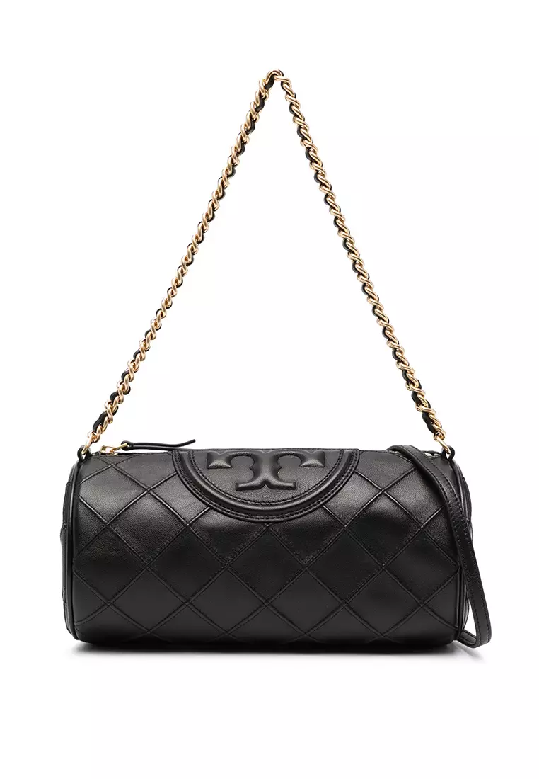 Tory burch fleming bag black outlet