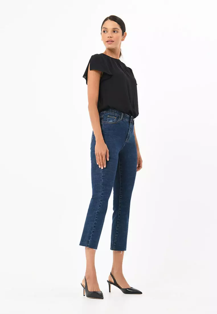 Rosario Cropped Flare Jeans