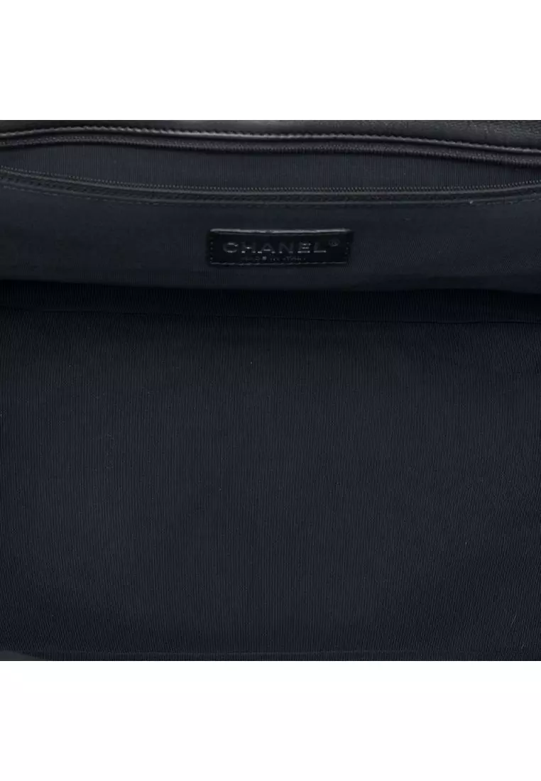Pre-Loved Chanel Quilted Patent Reissue 2.55 Accordion Flap