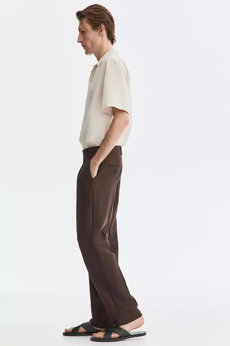 Relaxed Fit Linen-blend resort shirt
