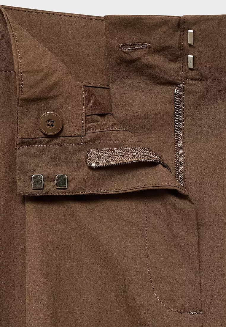 Cotton Suit Bermuda Shorts